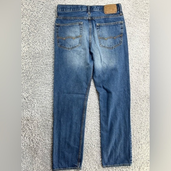 American Eagle Jeans Mens 30 x 34 Relaxed Straight 100% Cotton Regular Wash - Picture 5 of 5